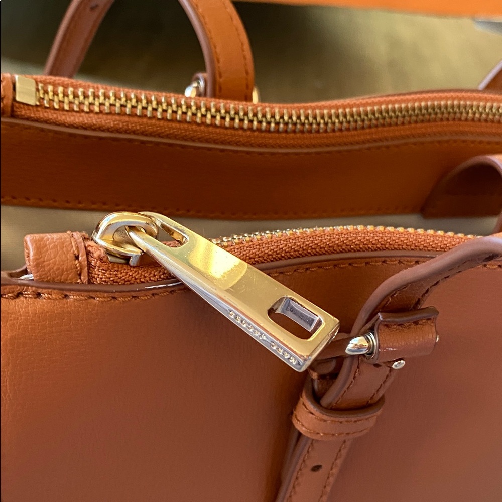 Marc Jacobs Brown Leather Tote Bag - Picture 5 of 11